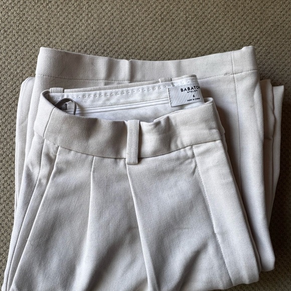 Aritzia Cream Trousers - Picture 4 of 4